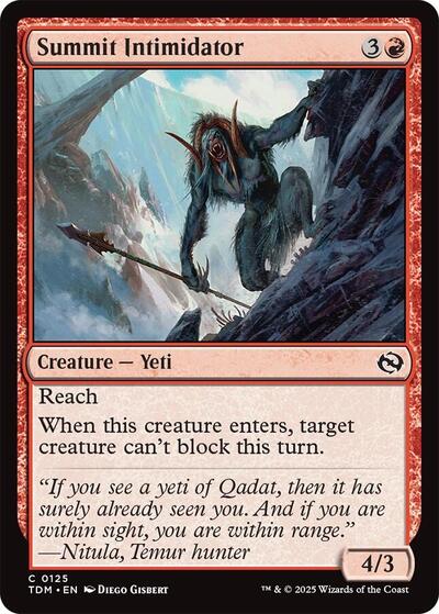 Summit Intimidator, Tarkir: Dragonstorm