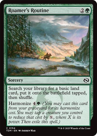 Roamer's Routine, Tarkir: Dragonstorm