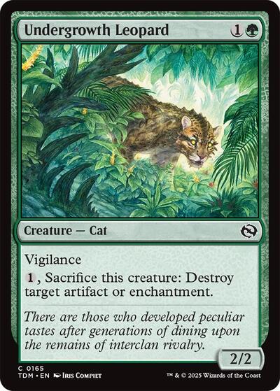 Undergrowth Leopard, Tarkir: Dragonstorm