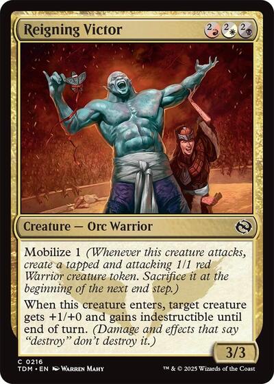 Reigning Victor, Tarkir: Dragonstorm
