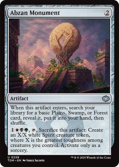 Abzan Monument, Tarkir: Dragonstorm