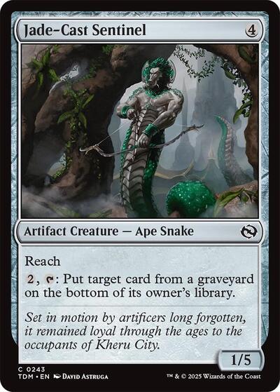 Jade-Cast Sentinel, Tarkir: Dragonstorm