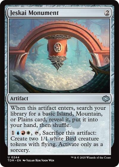 Jeskai Monument, Tarkir: Dragonstorm
