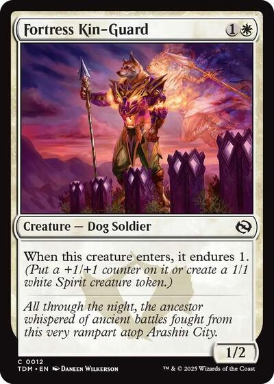 Fortress Kin-Guard, Tarkir: Dragonstorm
