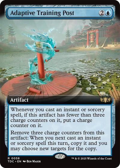 Adaptive Training Post (Extended Art), Commander: Tarkir: Dragonstorm
