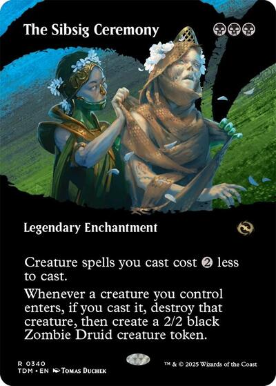 The Sibsig Ceremony (Borderless), Tarkir: Dragonstorm