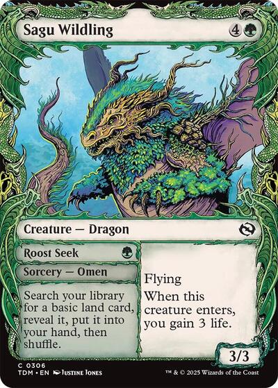 Sagu Wildling (Showcase), Tarkir: Dragonstorm