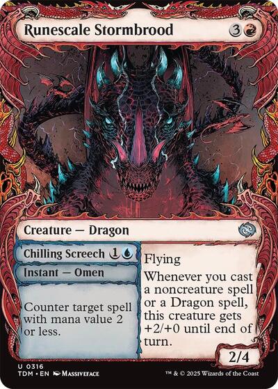 Runescale Stormbrood (Showcase), Tarkir: Dragonstorm