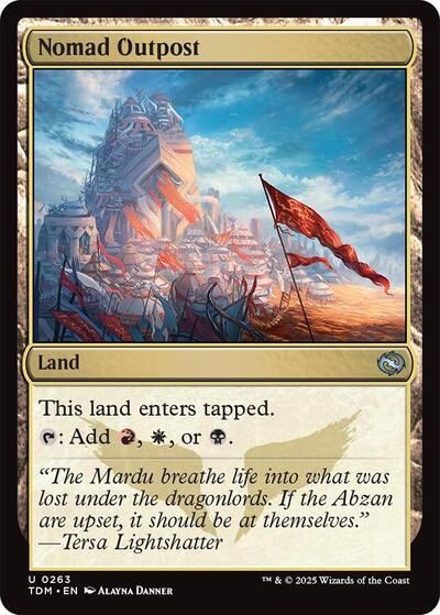 Nomad Outpost, Tarkir: Dragonstorm