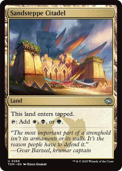 Sandsteppe Citadel, Tarkir: Dragonstorm