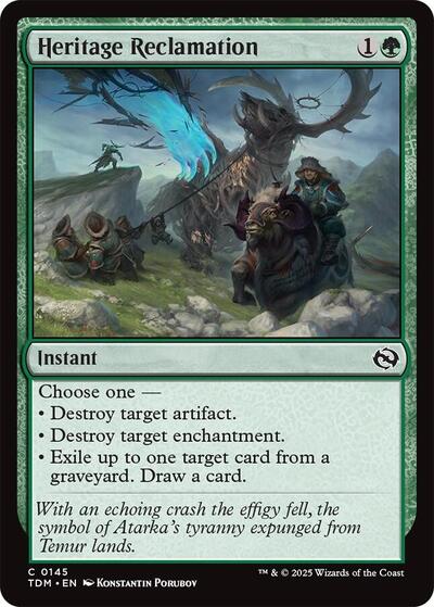 Heritage Reclamation, Tarkir: Dragonstorm