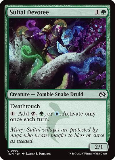 Sultai Devotee, Tarkir: Dragonstorm