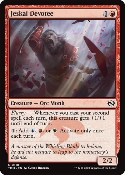 Jeskai Devotee, Tarkir: Dragonstorm