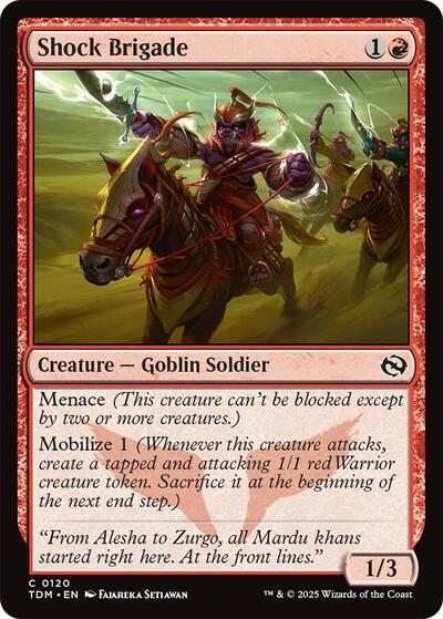 Shock Brigade, Tarkir: Dragonstorm