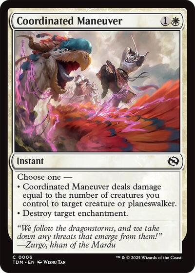 Coordinated Maneuver, Tarkir: Dragonstorm