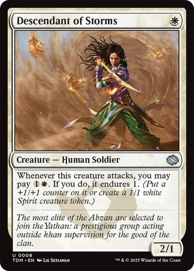 Descendant of Storms, Tarkir: Dragonstorm
