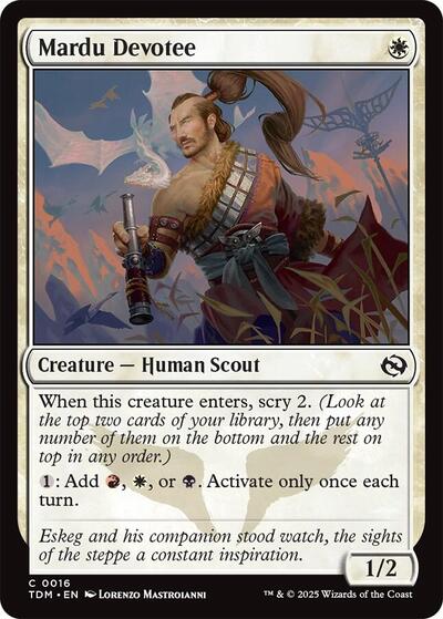 Mardu Devotee, Tarkir: Dragonstorm