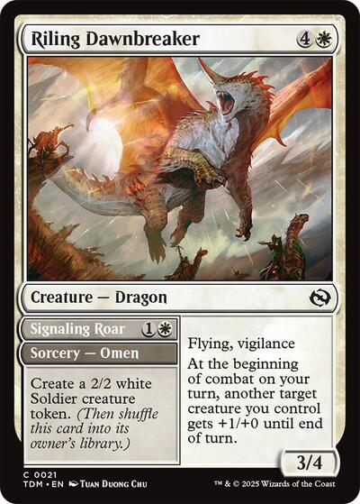 Riling Dawnbreaker, Tarkir: Dragonstorm