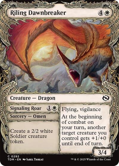 Riling Dawnbreaker (Showcase), Tarkir: Dragonstorm