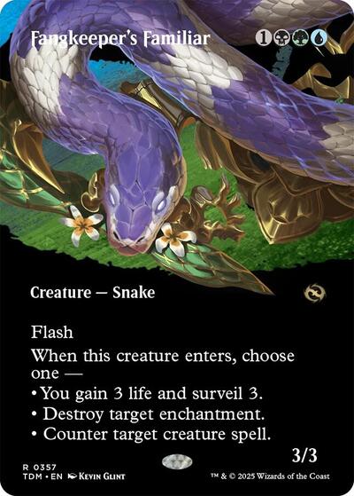Fangkeeper's Familiar (Borderless), Tarkir: Dragonstorm