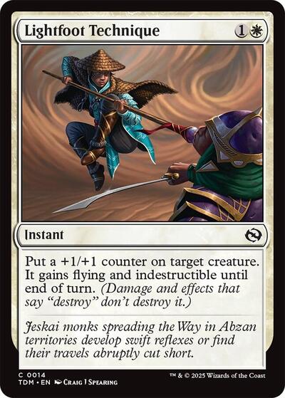 Lightfoot Technique, Tarkir: Dragonstorm
