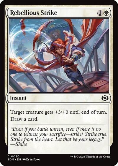 Rebellious Strike, Tarkir: Dragonstorm