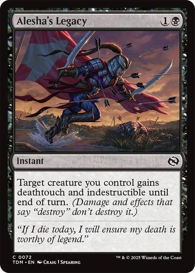 Alesha's Legacy, Tarkir: Dragonstorm