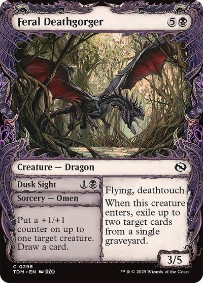 Feral Deathgorger (Showcase), Tarkir: Dragonstorm