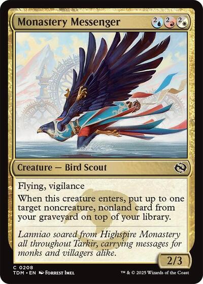 Monastery Messenger, Tarkir: Dragonstorm