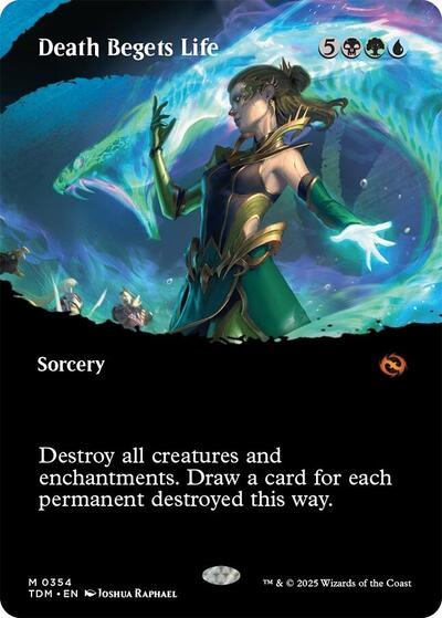 Death Begets Life (Borderless), Tarkir: Dragonstorm