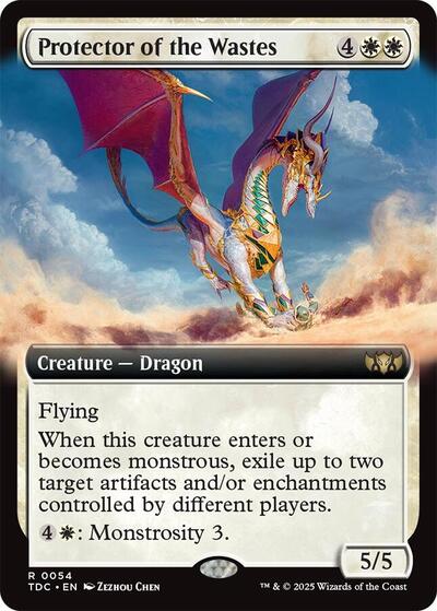 Protector of the Wastes (Extended Art), Commander: Tarkir: Dragonstorm
