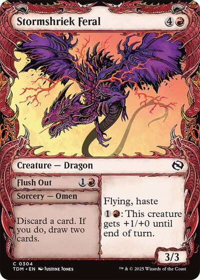 Stormshriek Feral (Showcase), Tarkir: Dragonstorm