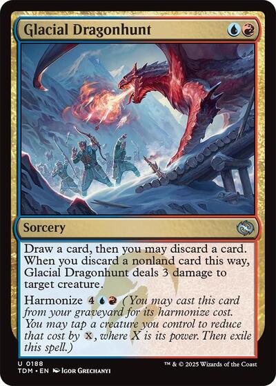 Glacial Dragonhunt, Tarkir: Dragonstorm