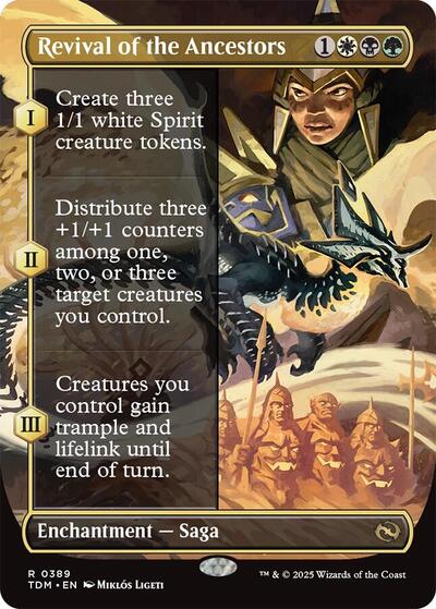 Revival of the Ancestors (Borderless), Tarkir: Dragonstorm