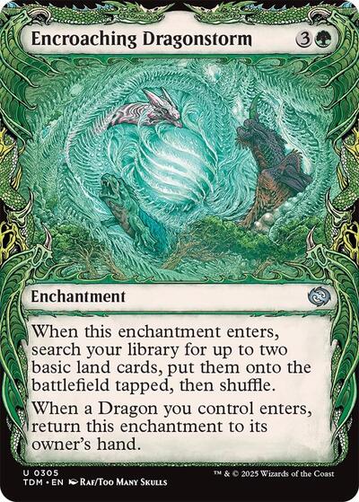 Encroaching Dragonstorm (Showcase), Tarkir: Dragonstorm