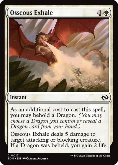 Osseous Exhale, Tarkir: Dragonstorm