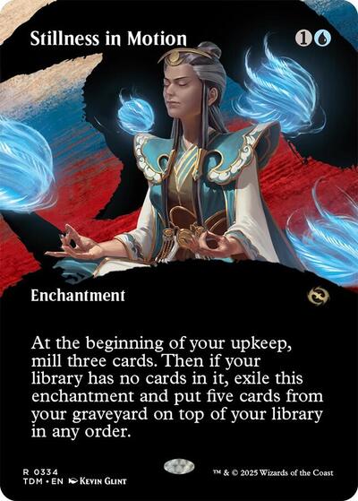 Stillness in Motion (Borderless), Tarkir: Dragonstorm
