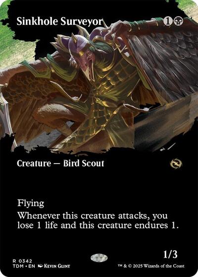 Sinkhole Surveyor (Borderless), Tarkir: Dragonstorm