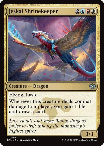 Jeskai Shrinekeeper, Tarkir: Dragonstorm