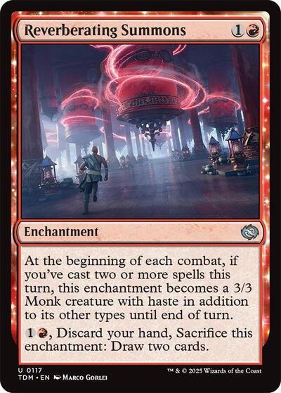 Reverberating Summons, Tarkir: Dragonstorm