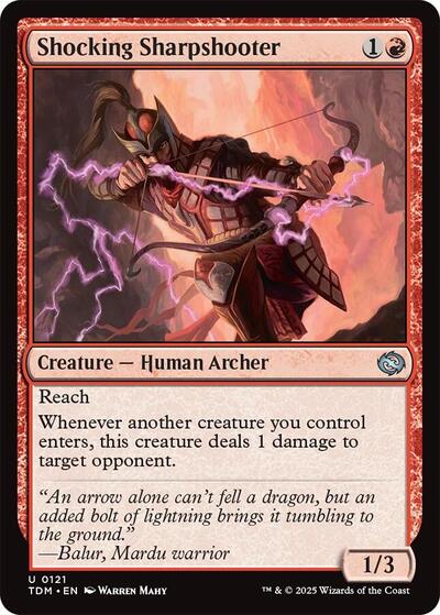 Shocking Sharpshooter, Tarkir: Dragonstorm