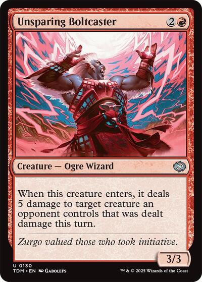 Unsparing Boltcaster, Tarkir: Dragonstorm