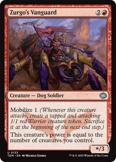 Zurgo's Vanguard, Tarkir: Dragonstorm