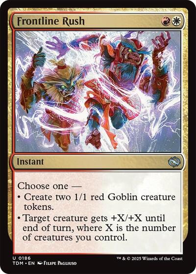 Frontline Rush, Tarkir: Dragonstorm