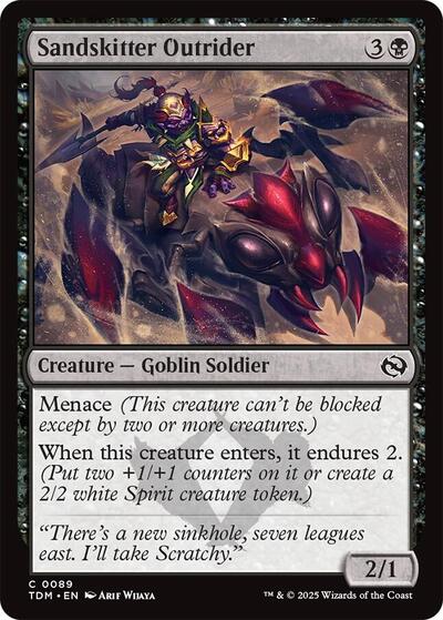 Sandskitter Outrider, Tarkir: Dragonstorm