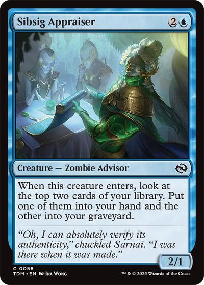 Sibsig Appraiser, Tarkir: Dragonstorm