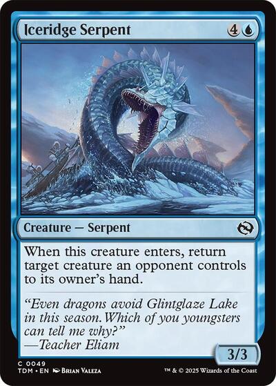 Iceridge Serpent, Tarkir: Dragonstorm
