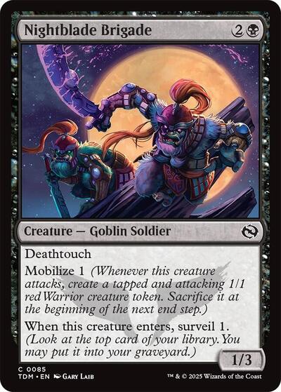 Nightblade Brigade, Tarkir: Dragonstorm