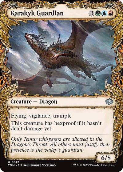 Karakyk Guardian (Showcase), Tarkir: Dragonstorm