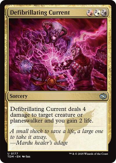 Defibrillating Current, Tarkir: Dragonstorm